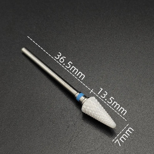 Ceramic Carbide Nail Drill Bit Rotate Burr Milling Nail Cutter Bits