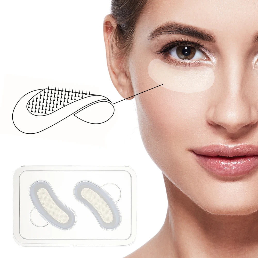 Hyaluronic Acid Microneedle Eye Patches Mask For Anti Aging Dark