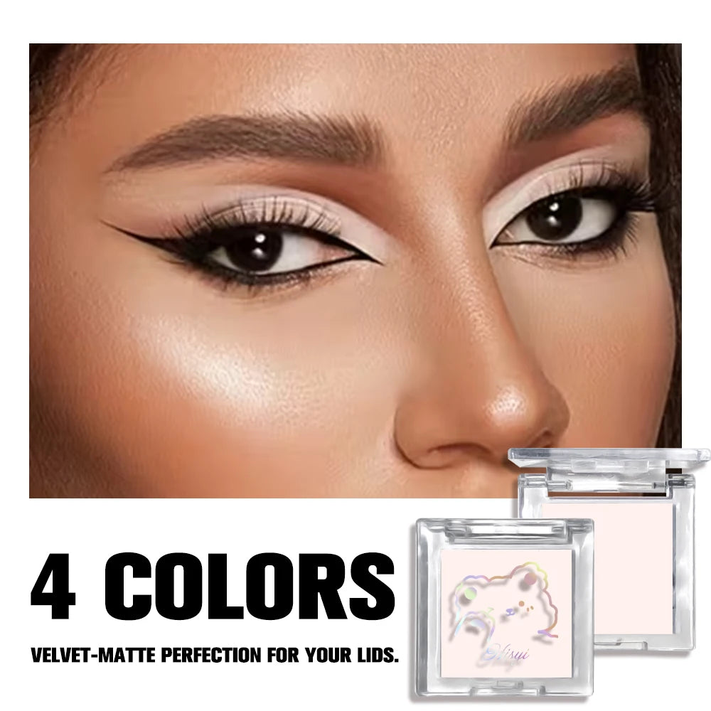 Long Lasting Matte highlights with eyeshadow tray - Shiny glitter for