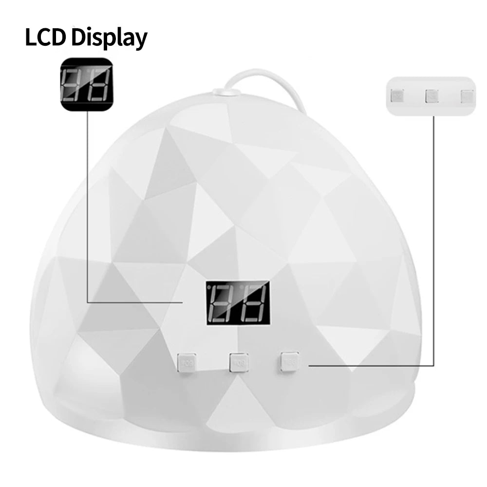 LULAA 88W Nail Dryer Lamp UV Light For Nails Eyes Protection UV Lamp