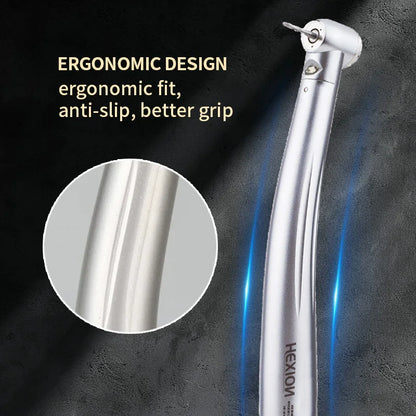 LED Dental High Speed Handpiece Triple Water Spray 2/4 Holes Standard