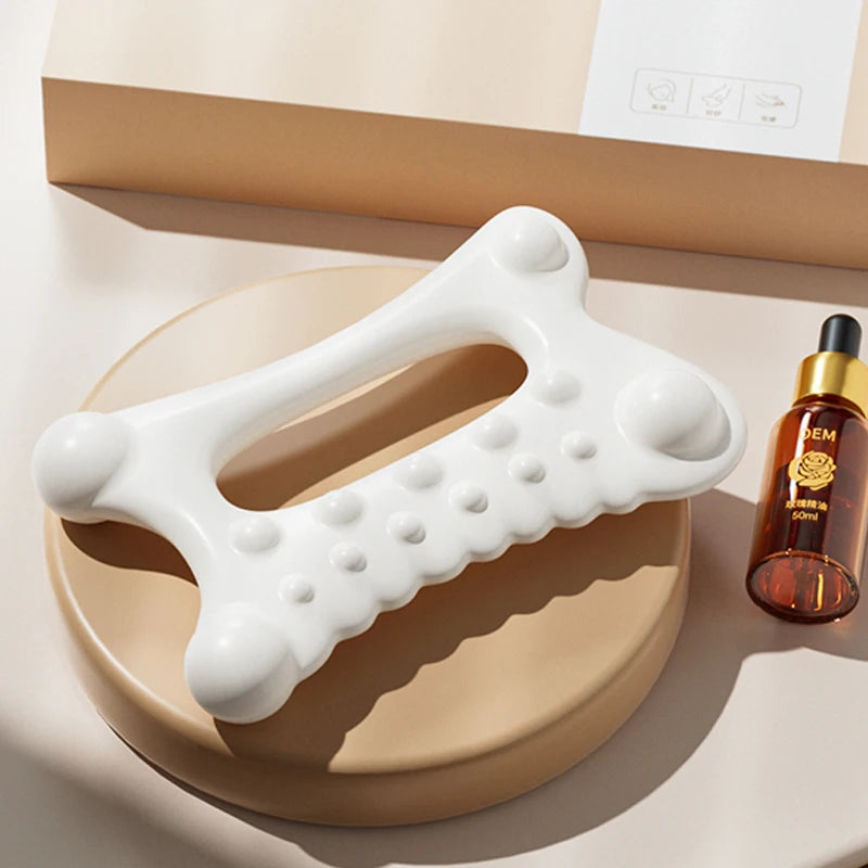 2024 New Facial Maintenance Gua Sha Massage Board Resinous Static Free