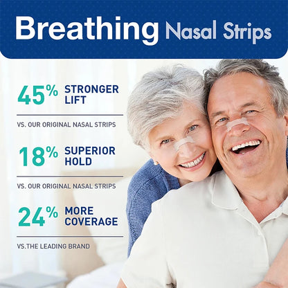 30/60/90 Pcs Anti-Snoring Nose Strips Sleep Nasal Strips for Improved