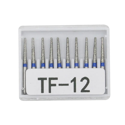 Dental Diamond Burs 10 pieces/set FG diameter drill bit 1.6mm