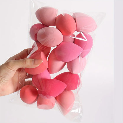 5-10PCS Ombre Makeup Sponge Set - Vegan Dual Use Beauty Blender for