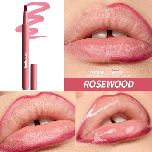 Huda Beauty Blush Filter Soft Glow Liquid Blush Shiny Lip Gloss
