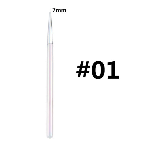 1PCS Nail Art Liner Drawing Painting Nail Brush Set Acrylic Powder