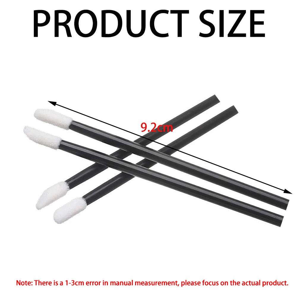 100Pcs Disposable Lip Brush Eyelash Extension Makeup Brushes Lash