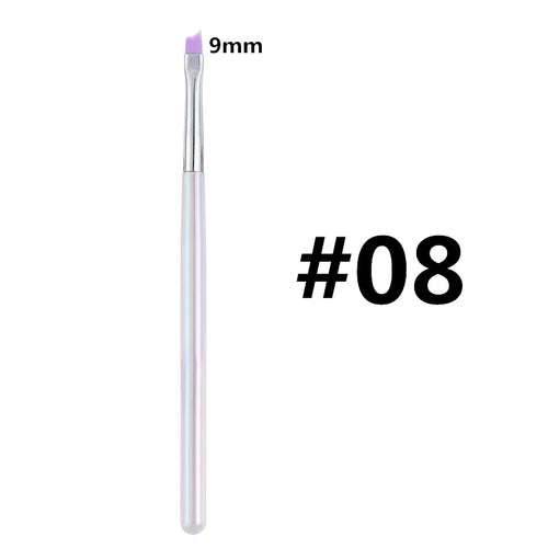1PCS Nail Art Liner Drawing Painting Nail Brush Set Acrylic Powder