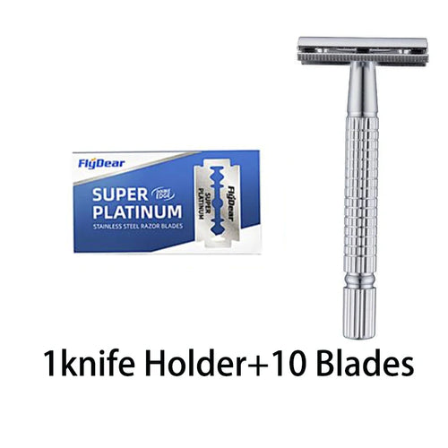Razor Stainless steel double-blade Razor Razor Razor Old fashioned