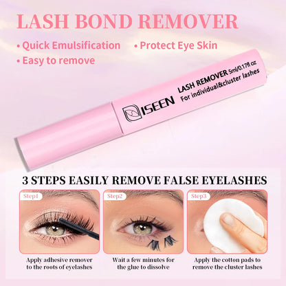 ISEEN Lash Bond and Seal 10ml for Lash Clusters Super Hold