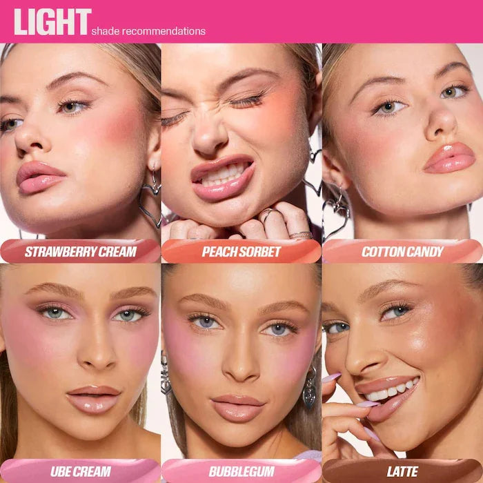 Huda Beauty Blush Filter Soft Glow Liquid Blush Shiny Lip Gloss