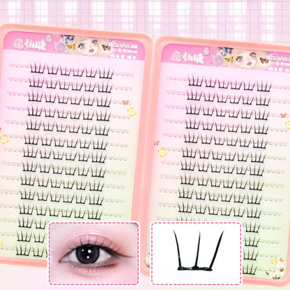 Korean Idol False Eyelashes Wispy Dense ACE Comics Artificial Eyelash