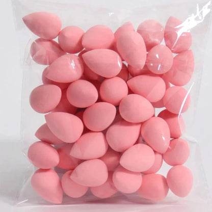 3/20/60Pcs Portable Reusable Water Drop Shape Mini Blender Sponge