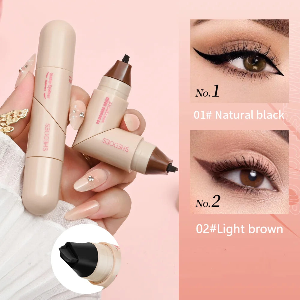 1PC eyeliner pen waterproof, fast drying, durable, smooth and easy to