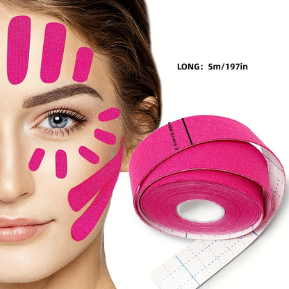 Elastic Face Lift Tape-Instantly Lifts Sagging Jowls,Neck Skin,and