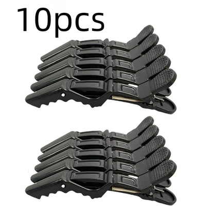5-30pcs Alligator Hair Clip Plastic Nonslip Hairpin Black Pink Durable