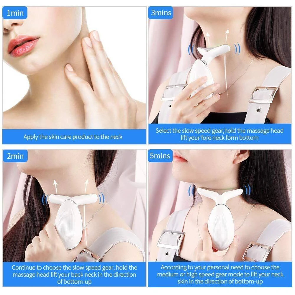 Face Lifting Device Neck Facial Eye Massage Introducer Microcurrent