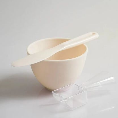 Face Mask Mixing Bowl Set Facial Skin Care Tools Kit Silicone Mask