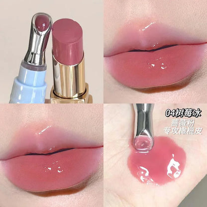 HERORANGE Mirror-like Lip Gloss, Long-Lasting Moisturizing Lip Gloss,