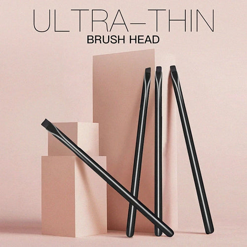 3pcs Makeup Brush Set,Blade eyeliner brush fine oblique head eyebrow