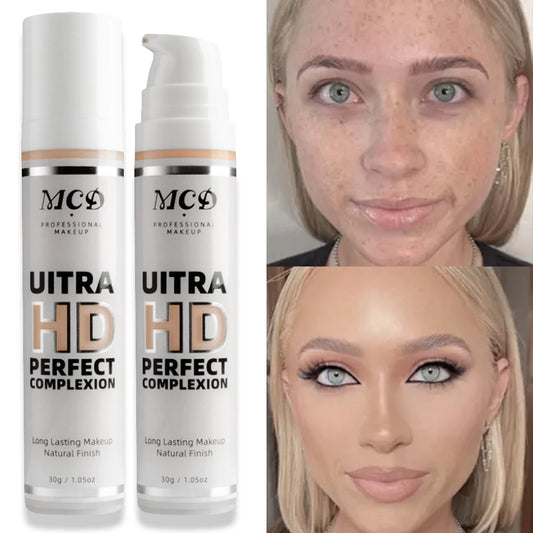 9 Shade Full Coverage Concealer Liquid Foundation  makeup high