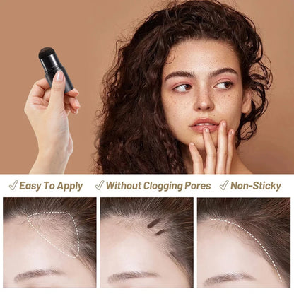 Instant Hairline Powder, Fast Covering Hair Root Concealer, Eyebrow