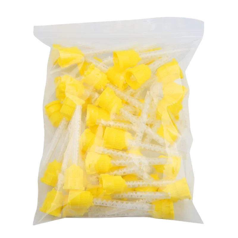 50/100/150pcs Dental Mixing Tips Tubes Disposable Nozzles Head