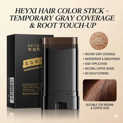 HEYXI Temporary Hair Dye Pen Instant Gray Root Cover Up Stick