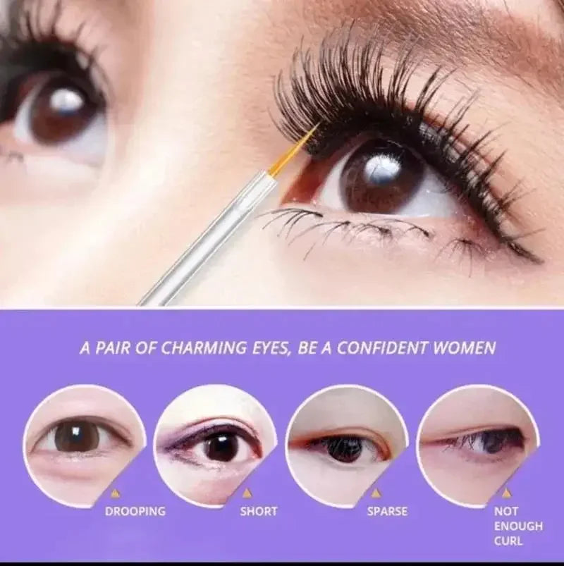 7 Days Fast Eyelash Growth Serum Eyelash Eyebrow Growth Strong Makeup