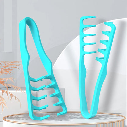 Volumizing Wide-Tooth Hair Styling Comb Curling Tools Fluffy Texture