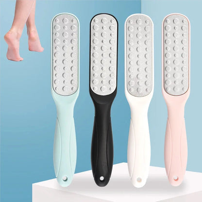 1pc Stainless Steel Foot File Double-Sided Foot Rasp Callus Remover