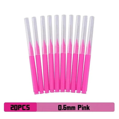 Interdental Brush Box Interdental Brush 20 Pieces Clean Tooth Gap