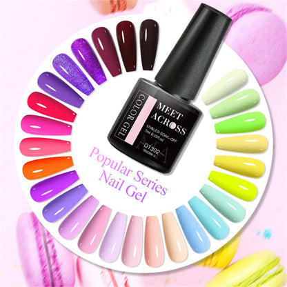 6pcs Gel Nail Polish Set HEMA Free 7ml Semi Permanent Soak Off UV Gel