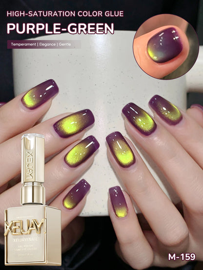 15ml Universal Silver Cat Eye Gel Polish. Glittery, Magnetic. Needs
