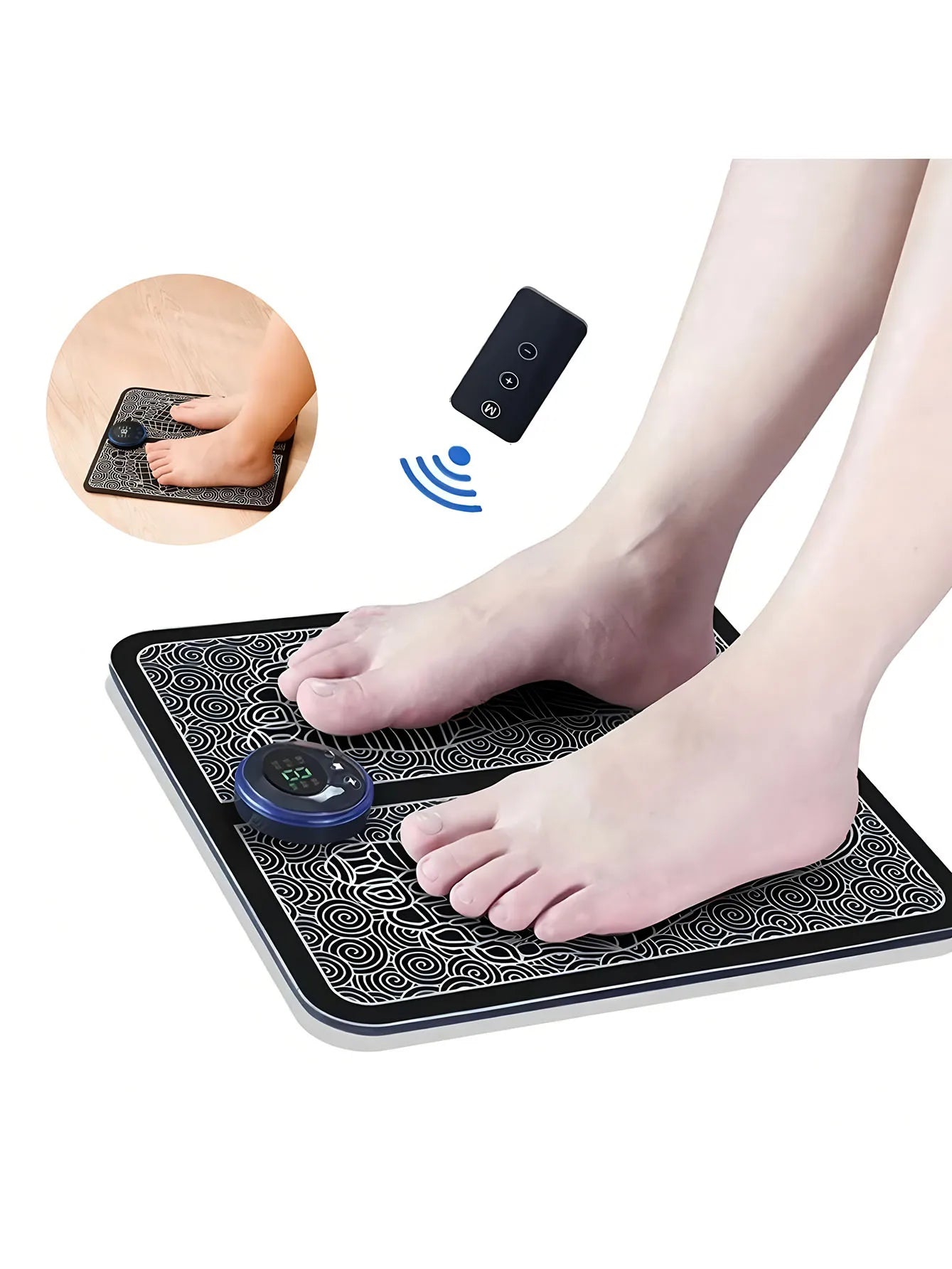 EMS Foot Massager Rechargeable Massage Pad Foot Relaxation Pad