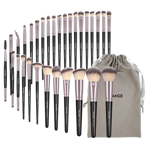MAANGE 30pcs Professional Makeup Brush Set Foundation Concealers Eye