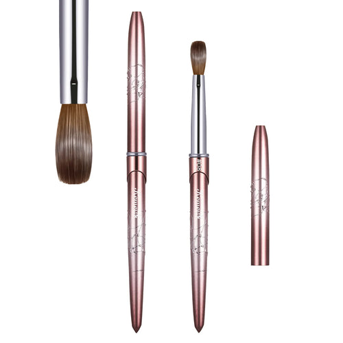 Kolinsky Acrylic Nail Brush Kolinsky Hair Bristles Round Shaped Handle
