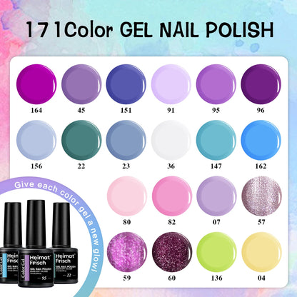 Color Block Series | Glossy Nails 0.24 oz Trendy Candy Foam Gel