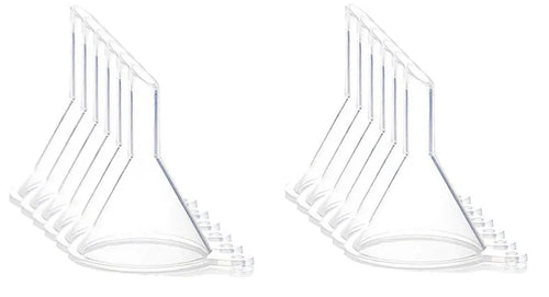 10Pcs Mini Funnel Filling Empty Bottle Packing Tool For Travel Plastic