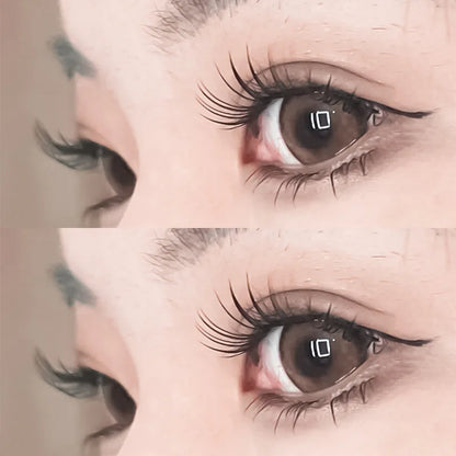 MIAOJIE Glue-free False Eyelashes, Fishtail Princess Lazy Eyelashes,