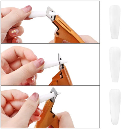 Professional False Nail Clippers False Nail Nippers Pointed