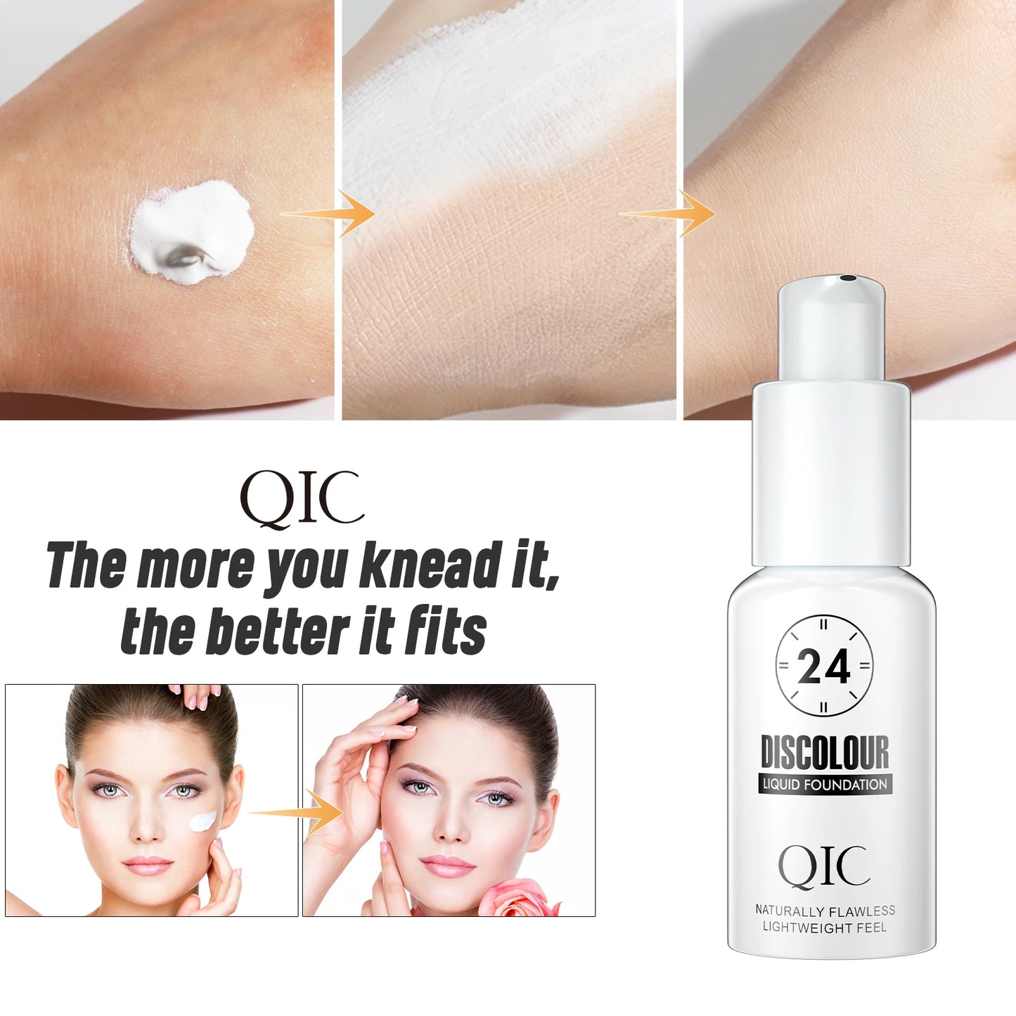 Foundation Magic Color Changing Foundation Liquid Soft Matte Long