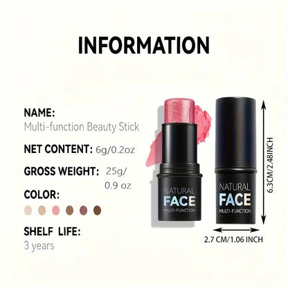 Cream Contour Sticks,Shades with Highlighter & Bronzer & Blush,