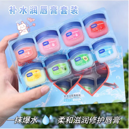 Lip Balm Hydrating Moisturizing Lip Mask Repair Lip Fade Lip Lines Lip Oil Lip Gloss Set