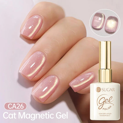 UR SUGAR 15ml Cat Magnetic Gel Nail Polish 30 Colors Semi Permanent