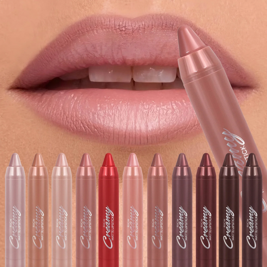 Multiple Colors Matte Lip Liner, Use As Lip Liner and Lipstick, Easy