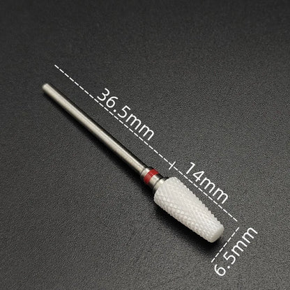 Ceramic Carbide Nail Drill Bit Rotate Burr Milling Nail Cutter Bits