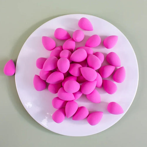 3/20/60Pcs Portable Reusable Water Drop Shape Mini Blender Sponge