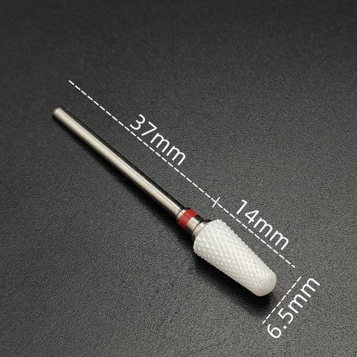 Ceramic Carbide Nail Drill Bit Rotate Burr Milling Nail Cutter Bits
